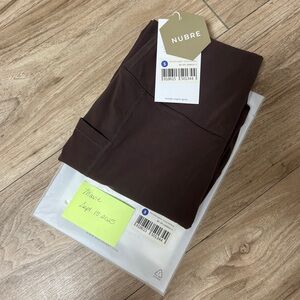 ($70) BuffBunny Rosa Pocket Legging - Journey Dark Brown - S